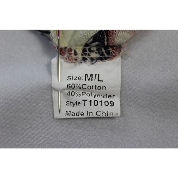 Selfie Couture Elephant Print Kimono Cardigan M/L Boho Fringe Cover Up - Picture 4 of 6